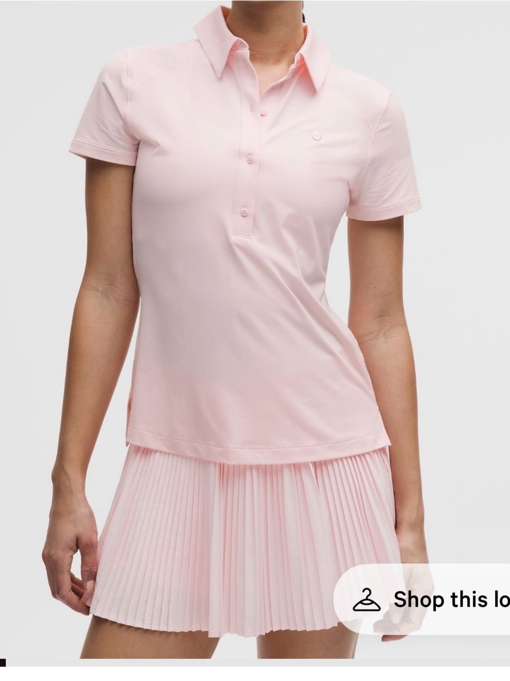 Lululemon Quick Dry Short Sleeve Polo